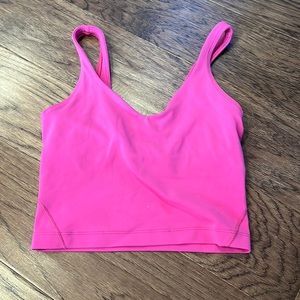 Sonic pink align tank Lululemon